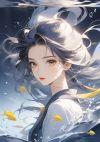 雕栏斜阳，莽莽星河